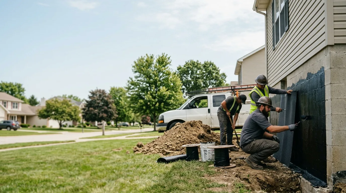 Basement Waterproofing in Reynoldsburg, OH near me